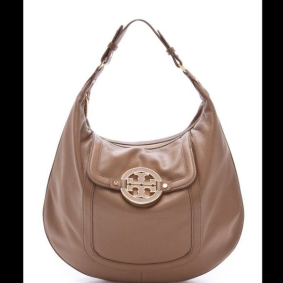 Tory Burch Handbags - Tory Burch Amanda Flat Hobo in Clay Beige. Bag retails for $465